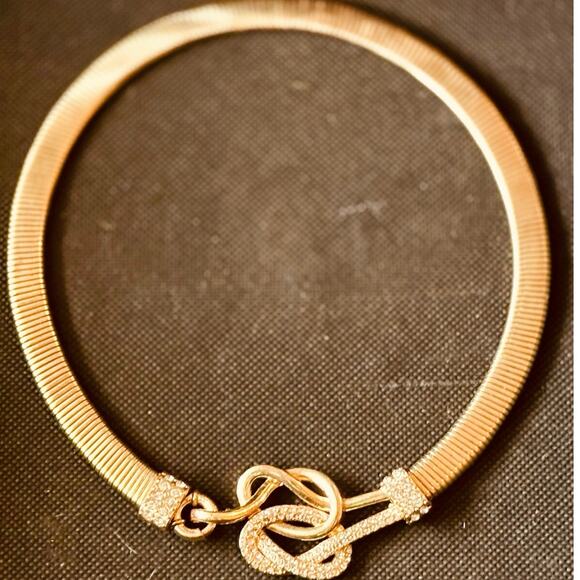 Rachel Zoe Love Me Knot Collar Neclace - Picture 2 of 6